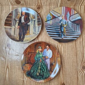 Set of‎ 3 Gone With The Wind Collector Decorative Plates